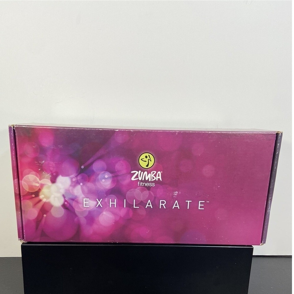Zumba Fitness Exhilarate Body Shaping System DVD Set with Toning Sticks